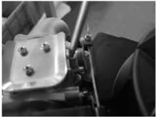 Throttle stop screw for idling speed adjustment