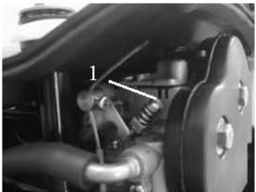 Vite di arresto dell'acceleratore per la regolazione del minimo