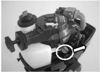 Engine oil drain plug with washer and gasket