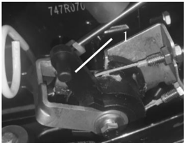 Throttle push-pull cable adjustment components