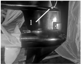 Schéma de la vis du bouchon de niveau d'huile d'engrenage et de la vis de vidange