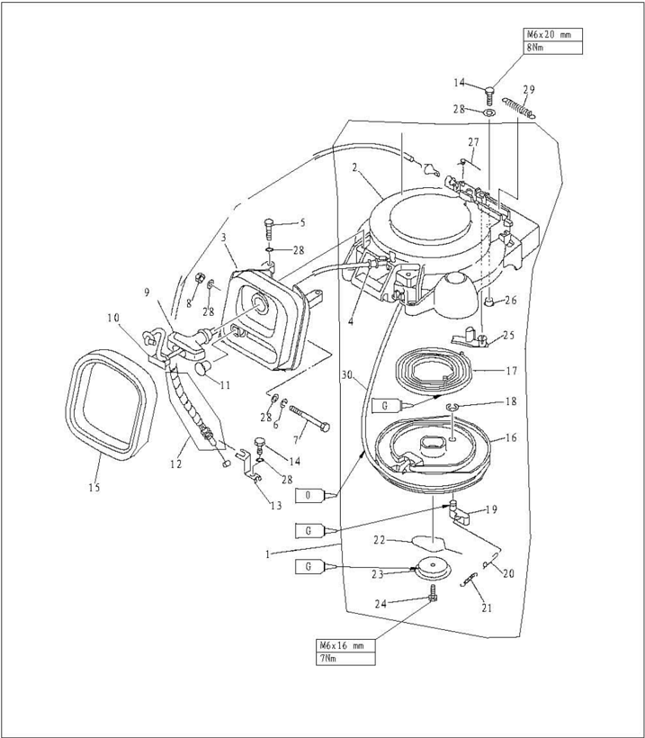 Lower unit leakage check with pressure gauge