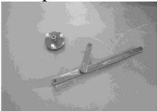 Engine special tools - piston slideway, flywheel gripper, valve spring compressor