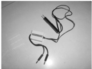 Peak voltage adaptor connected for CDI test