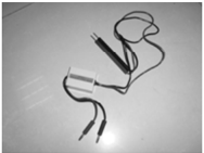 Digital circuit tester and peak voltage adaptor for charge coil