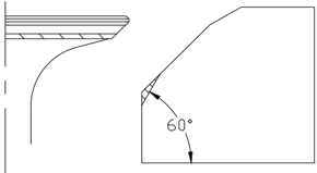 Valve face width measurement