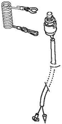 Engine stop switch conduction test diagram