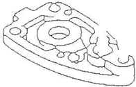Water pump components inspection for damage
