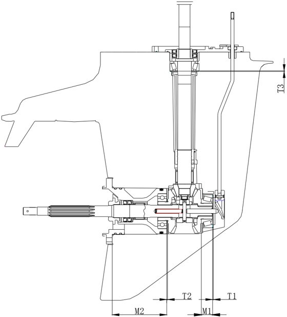 Pinion shim selection measurement